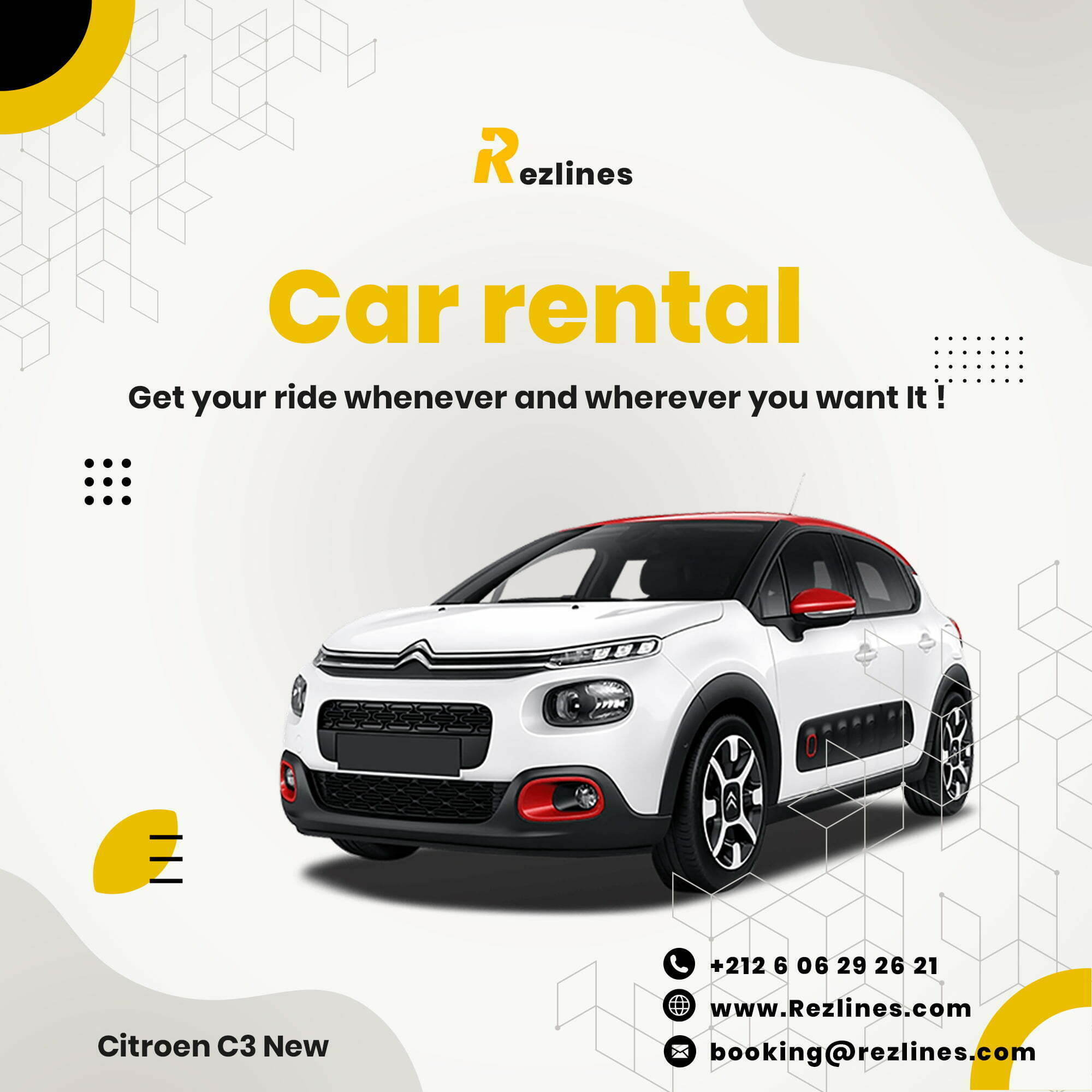 car rental marrakech morocco citroen c3 new 7