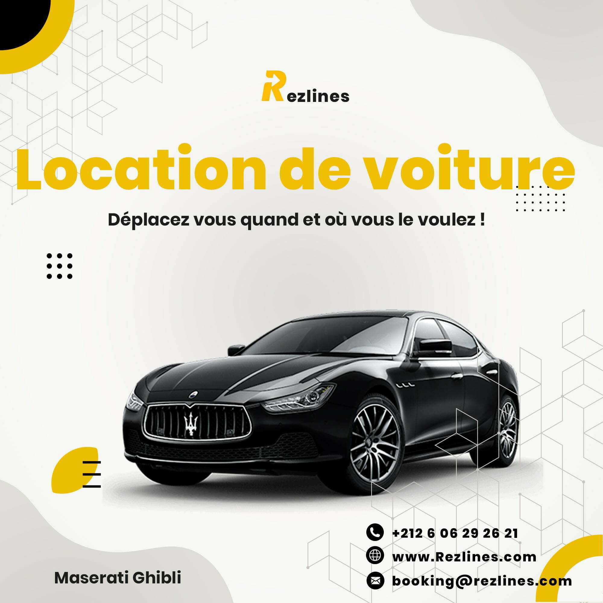 car rental marrakech morocco maserati ghibli 7