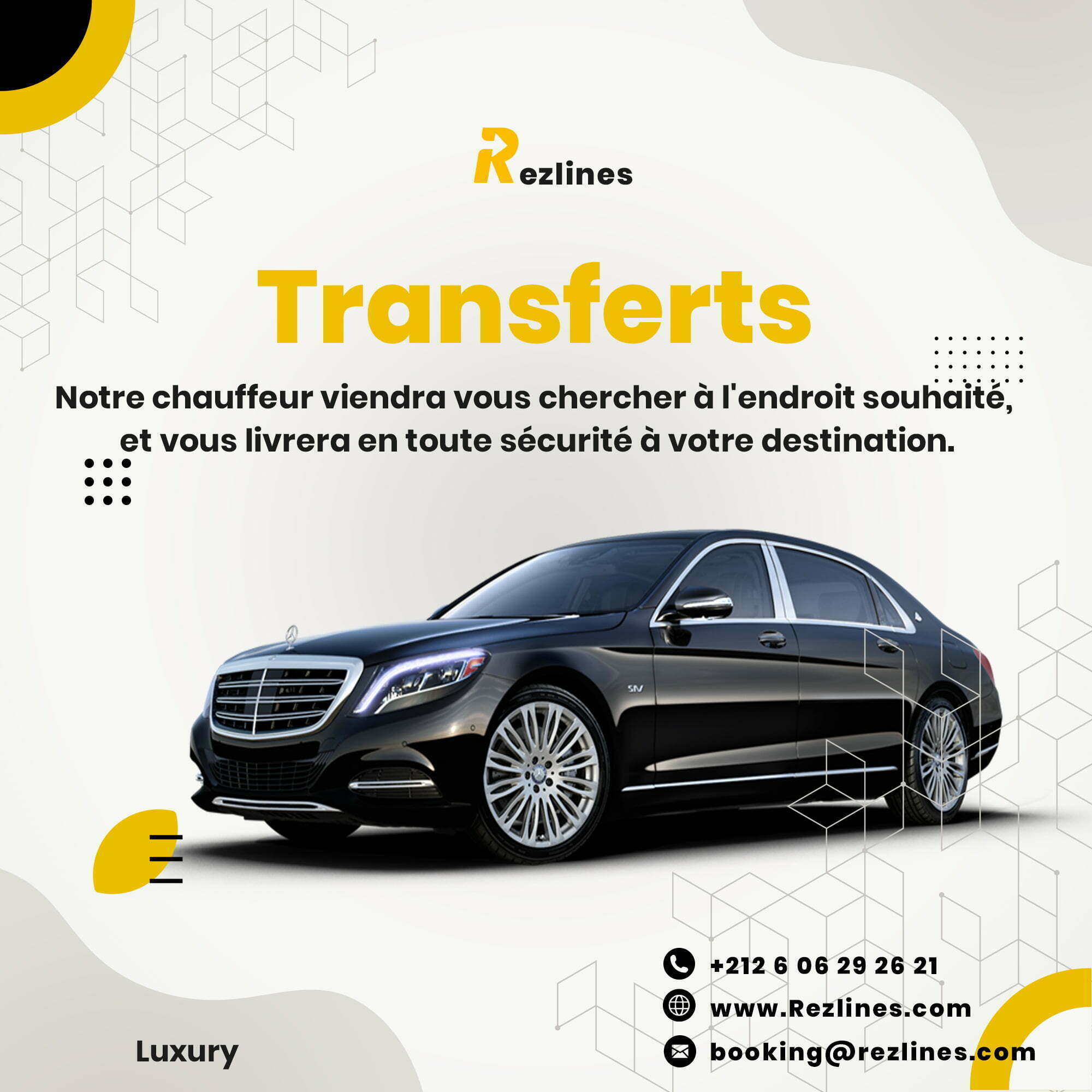 RENTAL CAR MARRAKECH MOROCCO Transfer LUXURY