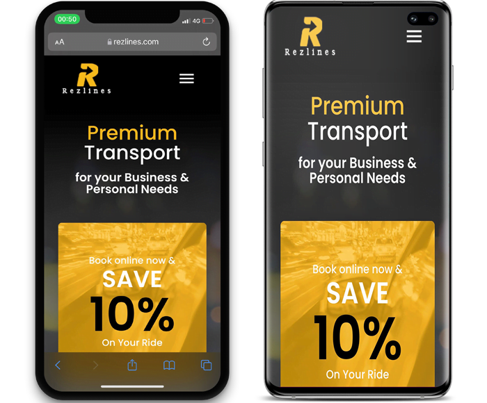 androdIOS Contact Rezlines | Luxury Car Rental and Transfer Company in Morocco